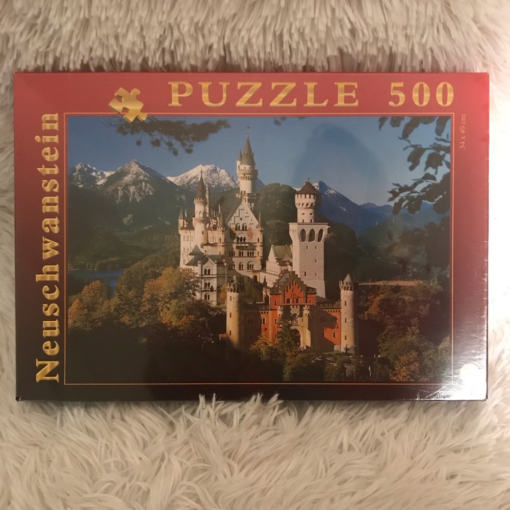 Neuschwanstein castle puzzle 500 piece